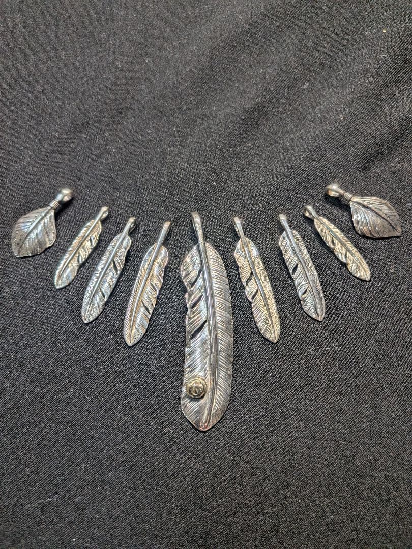 【 LE】特大フェザー　フェザー大中小　ハートフェザー　セット