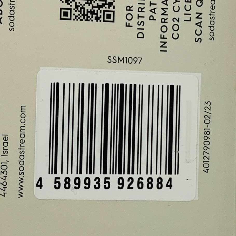 未使用 Sodastream GAIA ブラック+容器+ガス セット