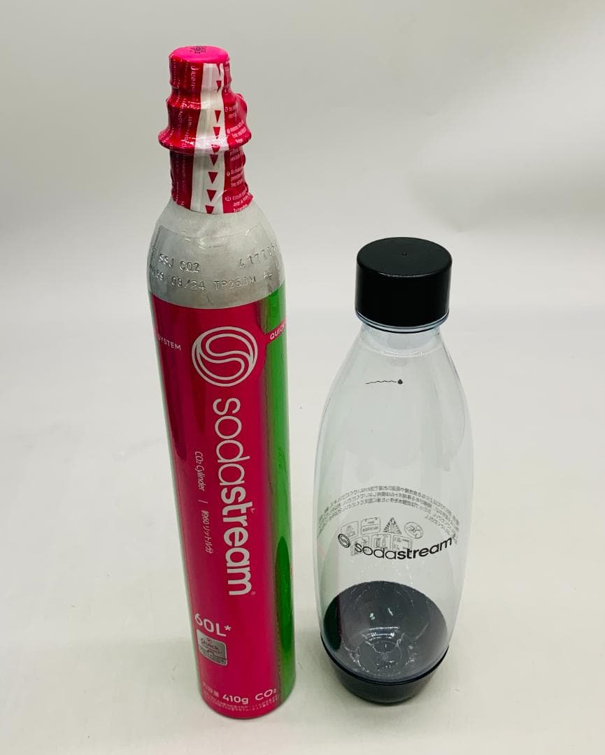 未使用 Sodastream GAIA ブラック+容器+ガス セット
