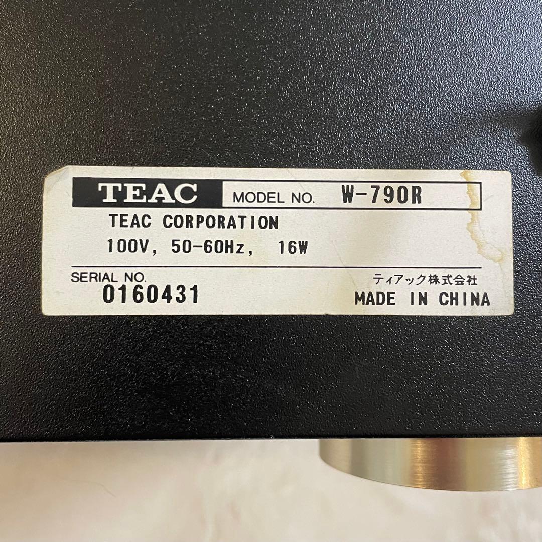 TEAC テアック カセットデッキ W-790R 2004年製