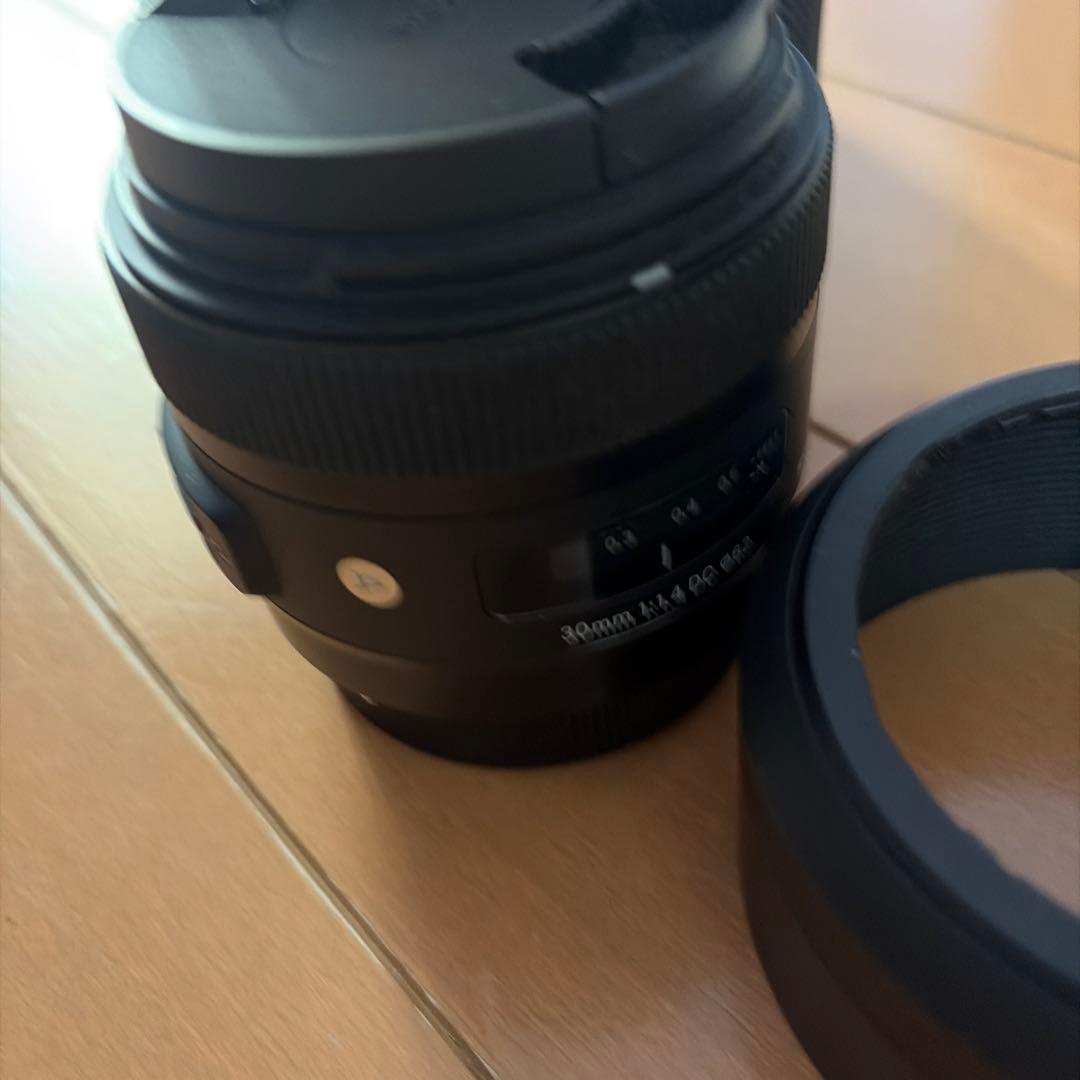 SIGMA 30mm F1.4 DCレンズ