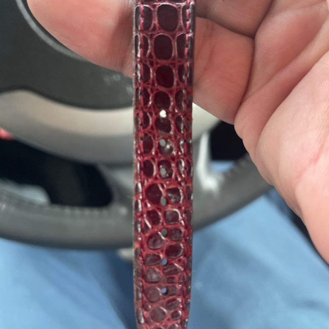 Cartier クォーツ時計 ホワイト/ゴールド