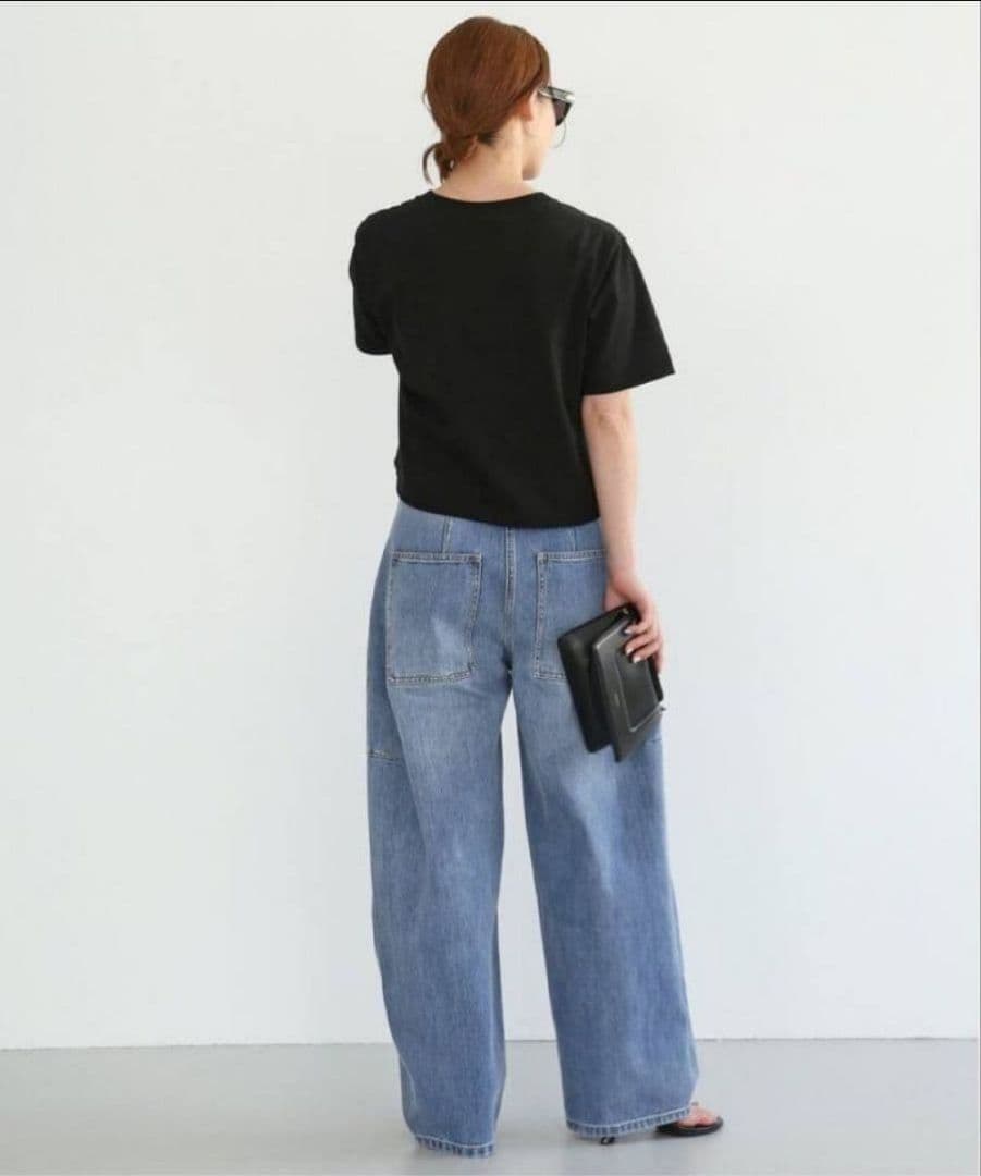 【Tibi/ティビ】クラシック ウォッシュ デニム SID JEAN PETIT