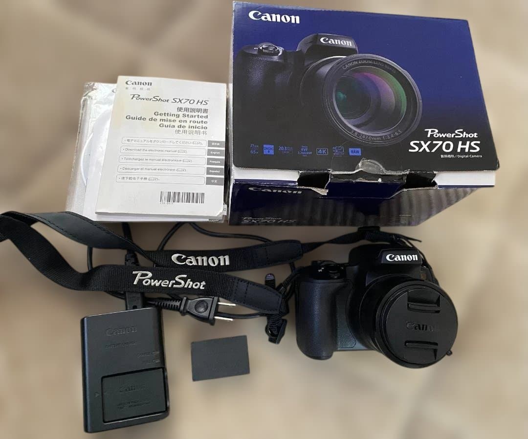 １月限定お試し値下げ!キャノン PowerShot SX70HS デジタルカメラ