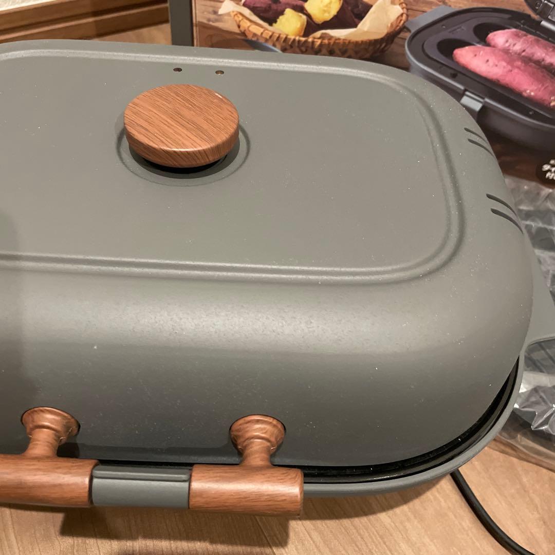 【新品未使用】焼きいもメーカー Bake Free 備長炭プレート付き