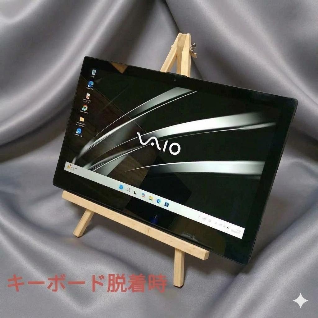 VAIO 新品SSD512GB 日本製 タブレットPC 2in1 タッチパネル