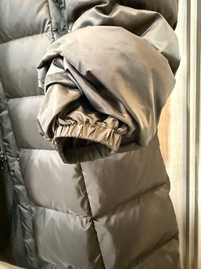 23区　シレータフタ ロング ダウンコート　ダークブラウン　サイズ38