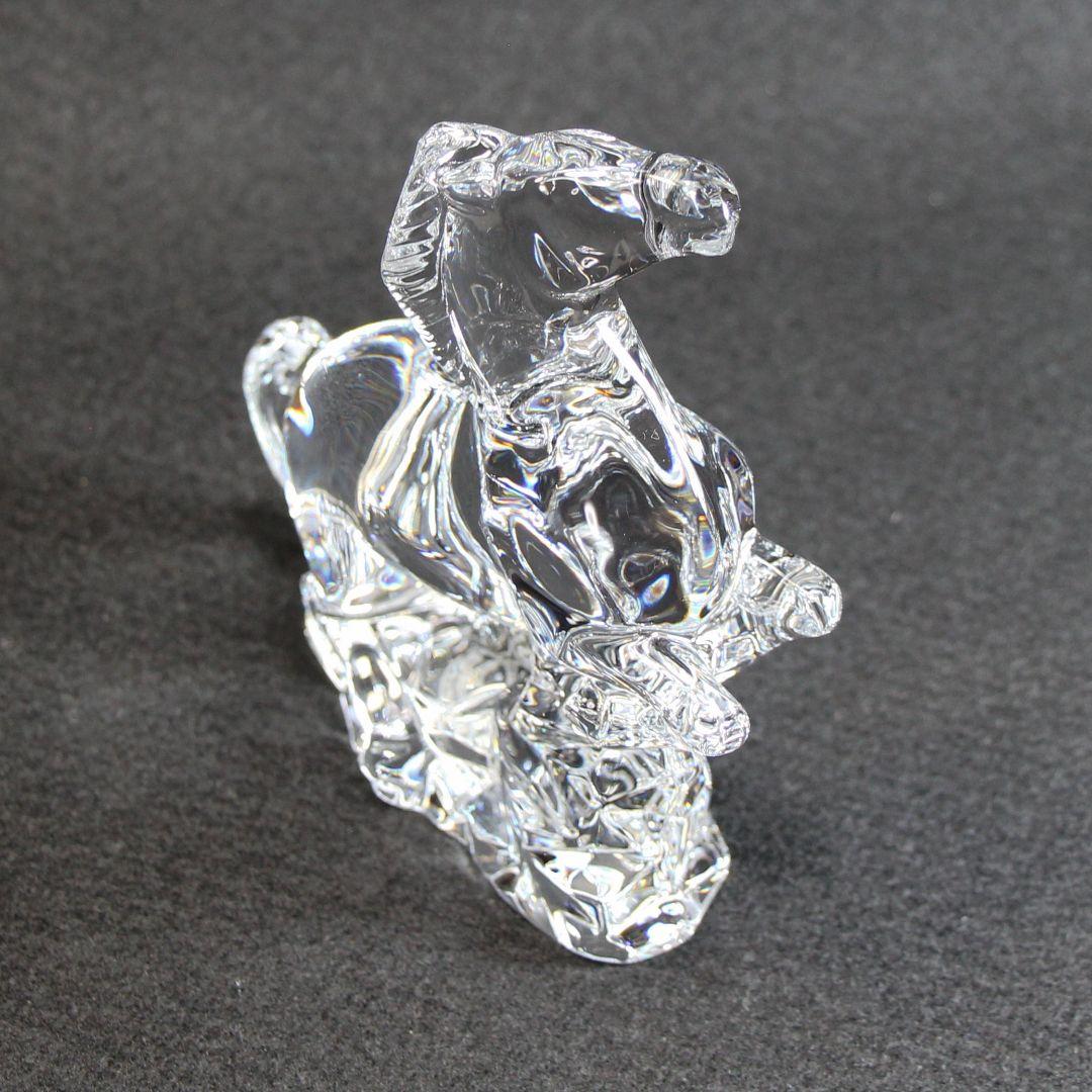 バカラ　クリスタル　干支　馬