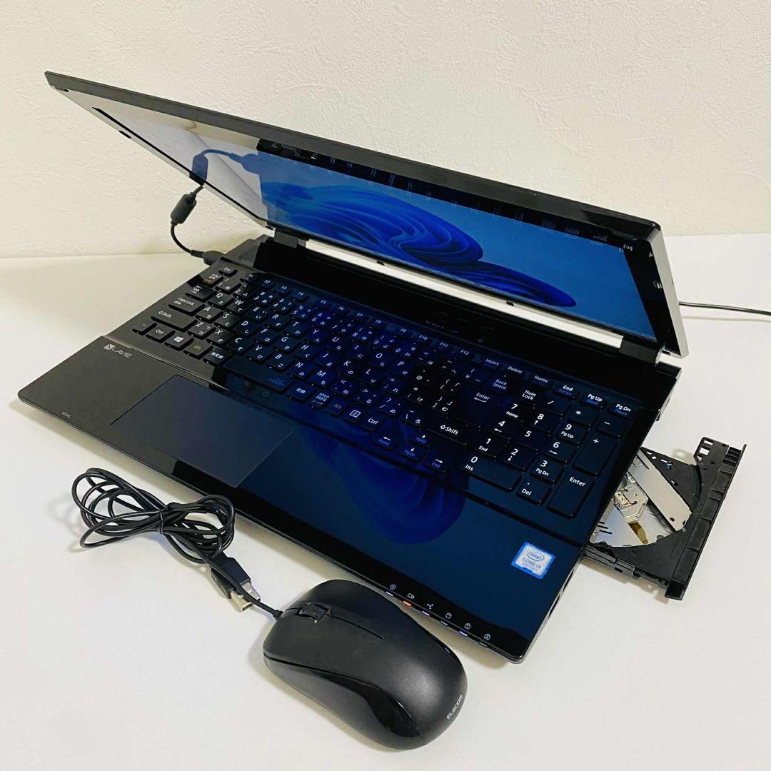 Y990 NECノートパソコンSSD高速 WEBカメラWindows11オフィス