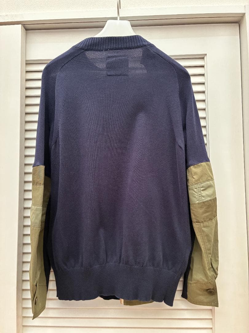 sacai/サカイ　ネイビーコットンブルゾン