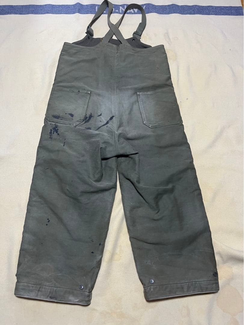 40s usnavy n-1デッキパンツ　usn vintage ヴィンテージ