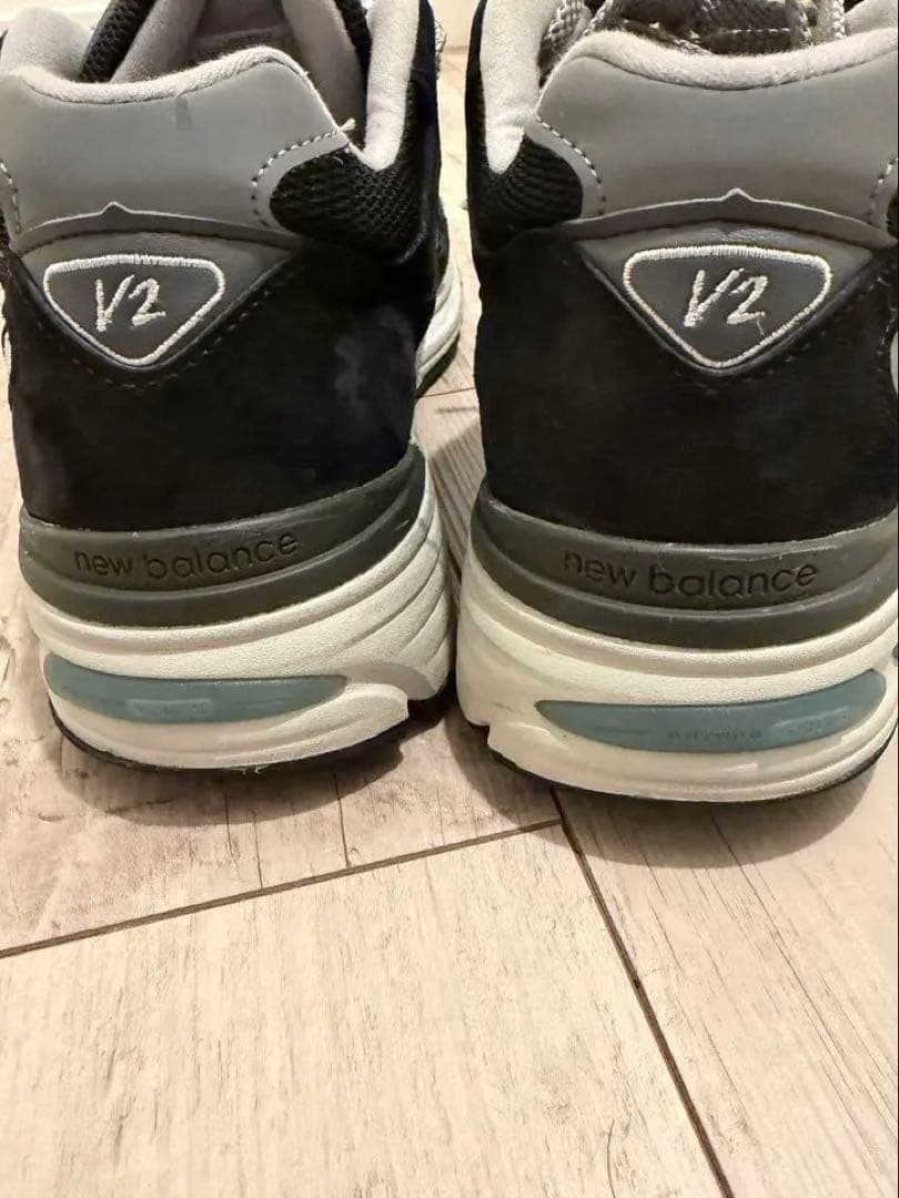 New Balance 991 v2 ブラック　27.5cm