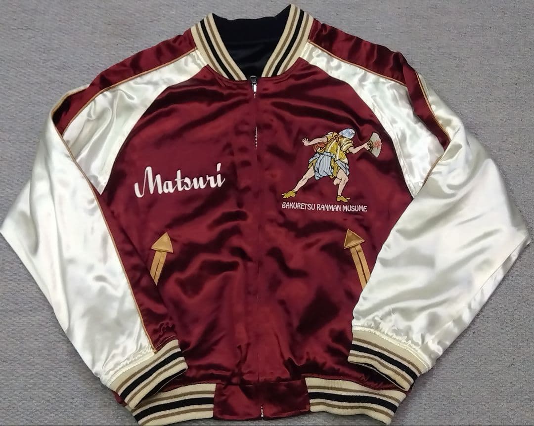 F商会 爆烈爛漫娘（B-R-M） 祭 神輿　リバーシブルスカジャン42