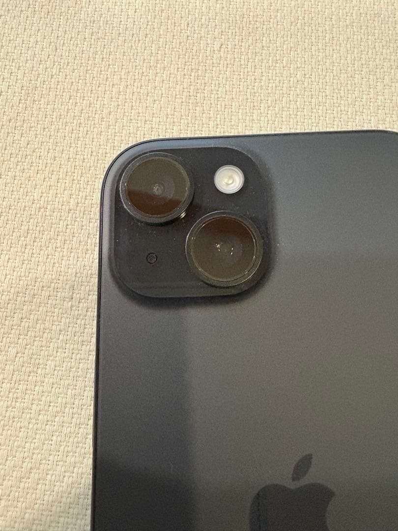 【美品】iPhone 15 ブラック 128GB SIMフリー