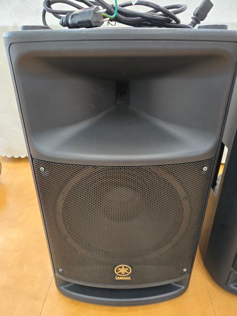 (値下げ)Yamaha スピーカー 2台セット 中型 ブラック　MSR400