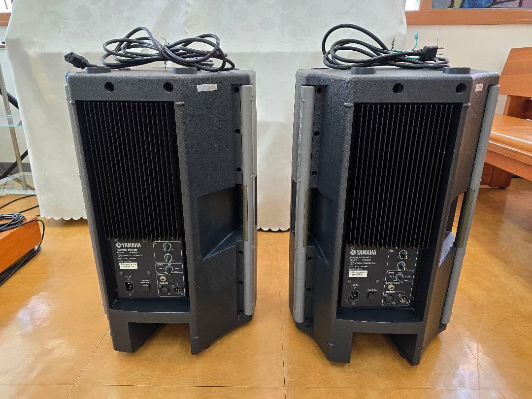 (値下げ)Yamaha スピーカー 2台セット 中型 ブラック　MSR400