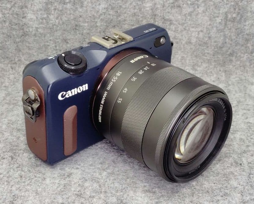 EOS M2 EF-M18-55レンズキット ベイブルー 希少