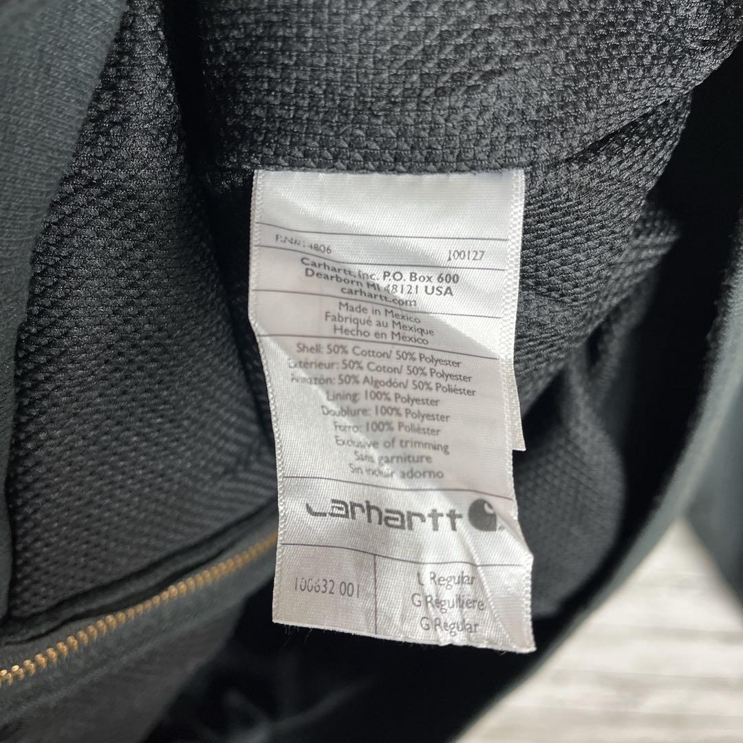 【入手困難‼︎】【新品】Carhartt◎黒 フルジップ パーカー D167