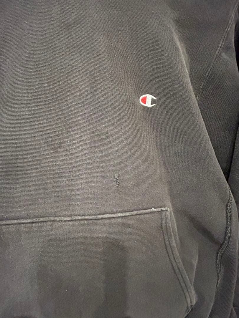 90s Champion リバースウィーブパーカ 一黑M USA製