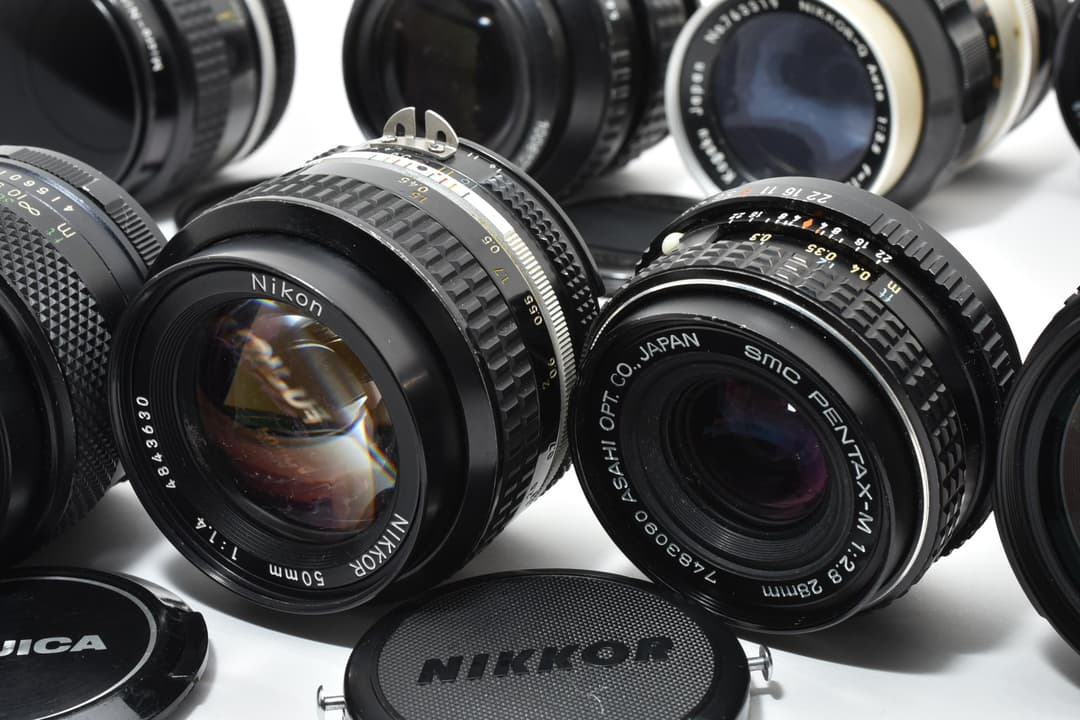 マニュアルレンズ10個まとめ動作未確認0209