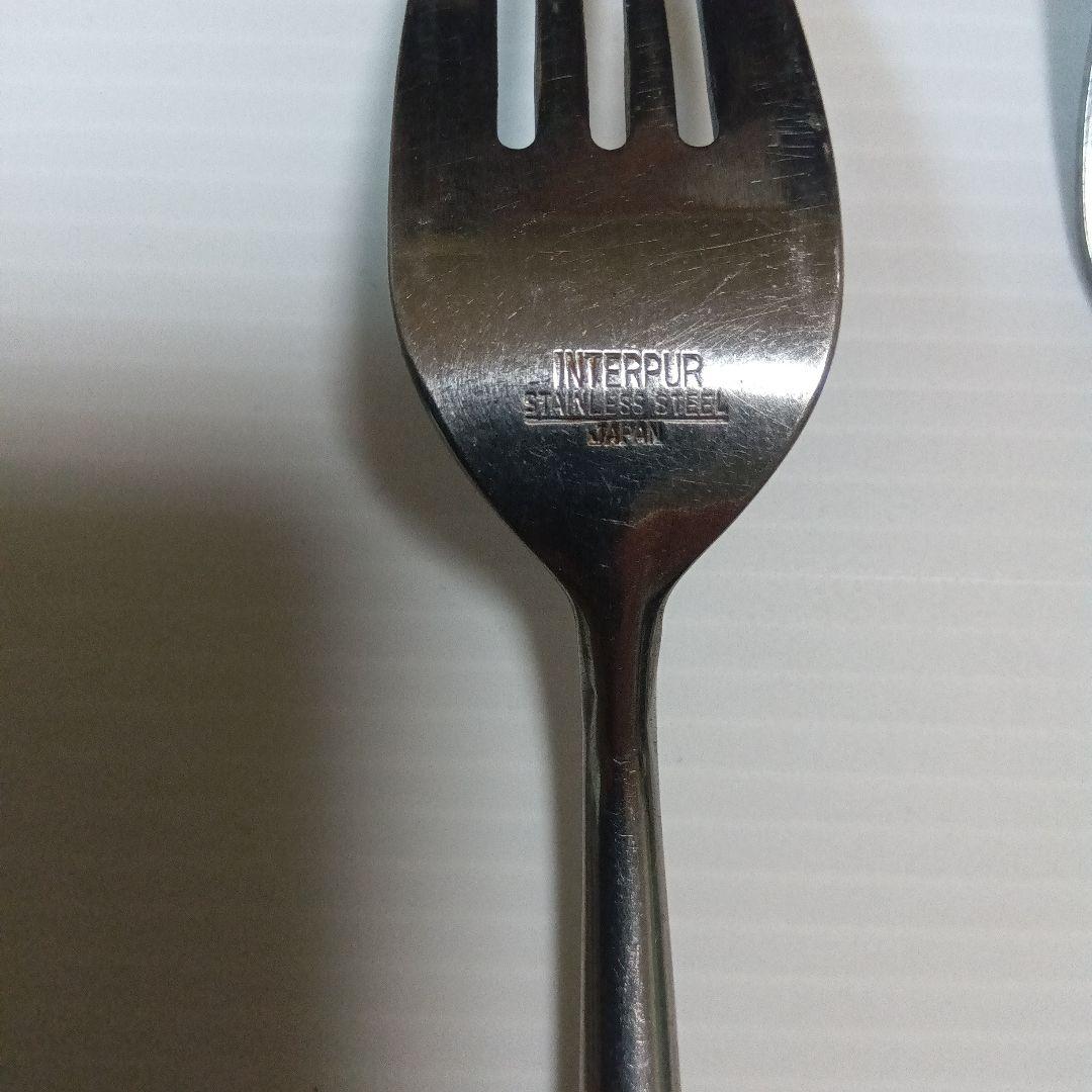 ミッドセンチュリー　カトラリー　フォーク/ ナイフ／スプーン２種　３セット12本