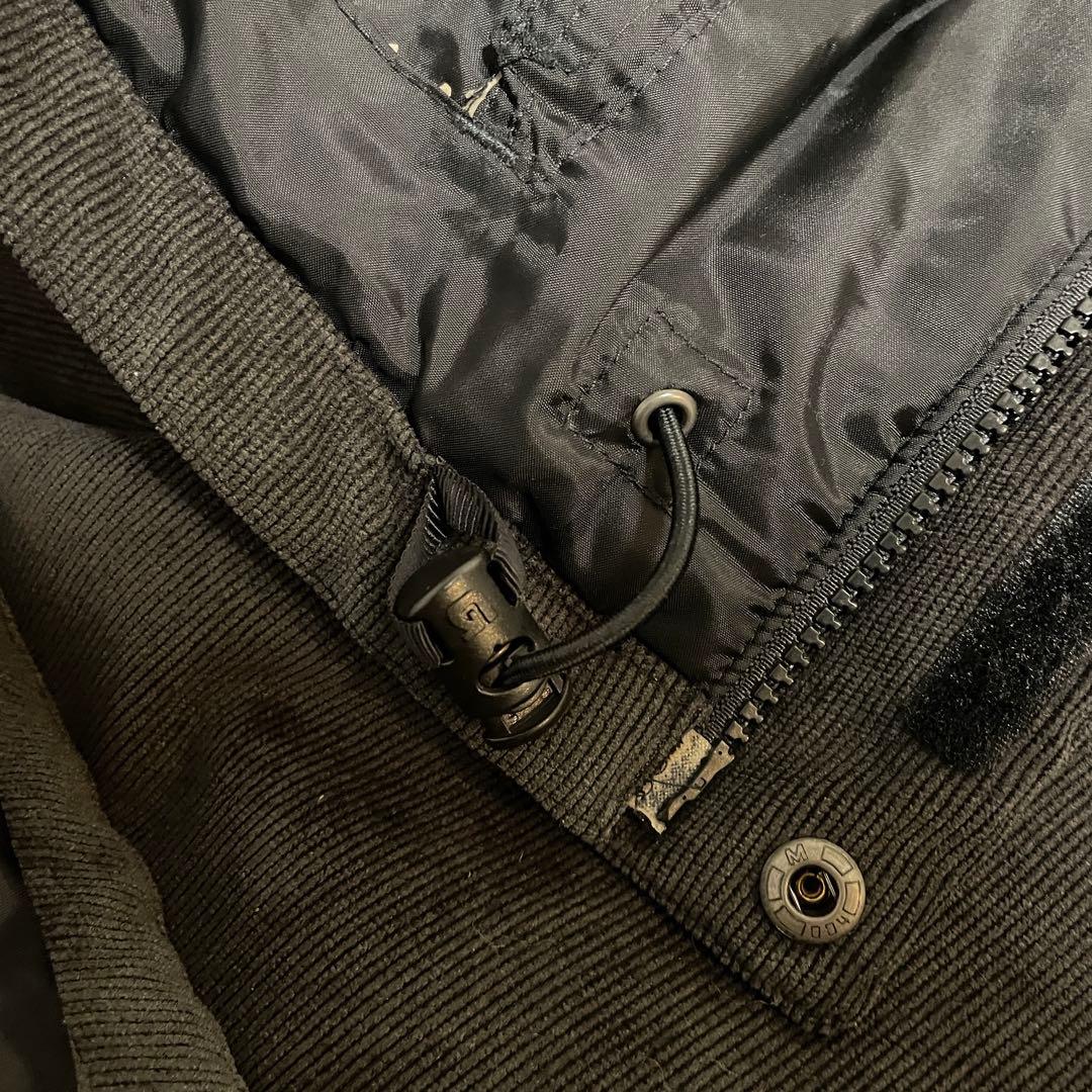 Burtonバートンスキーウェアスノーボードジャケット黒ブラックコーデュロイ