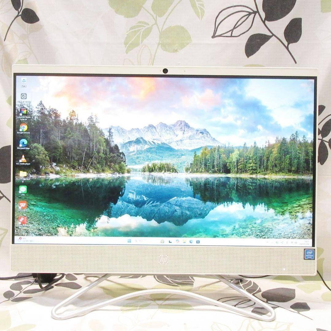 人気の白！Win11公式対応CPU/メ8G/SSD+HDD/DVD/カメラ/無線