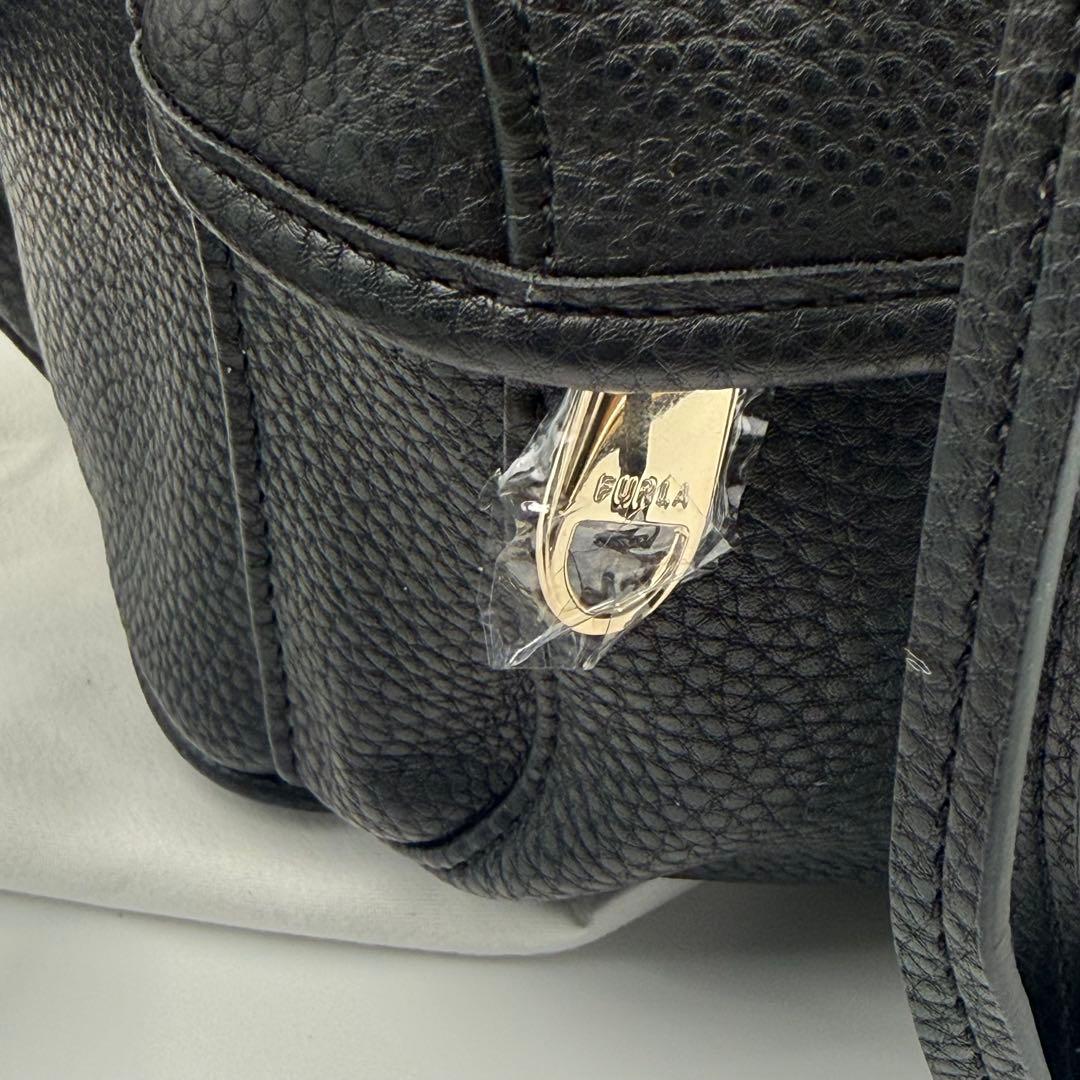 ✨未使用級✨FURLA ブラック レザー バックパック　CLASSIC s ネロ