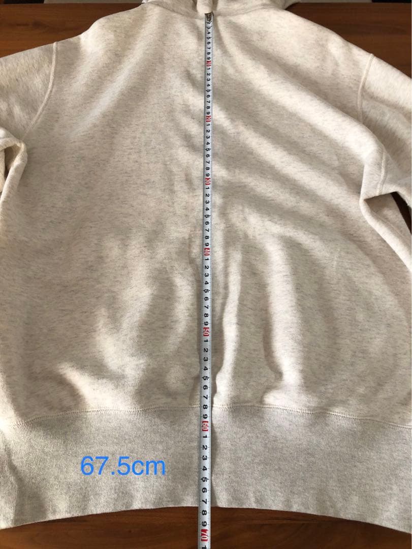 ループウィラー　　POGGYTHEMAN HOODIE オートミール　L