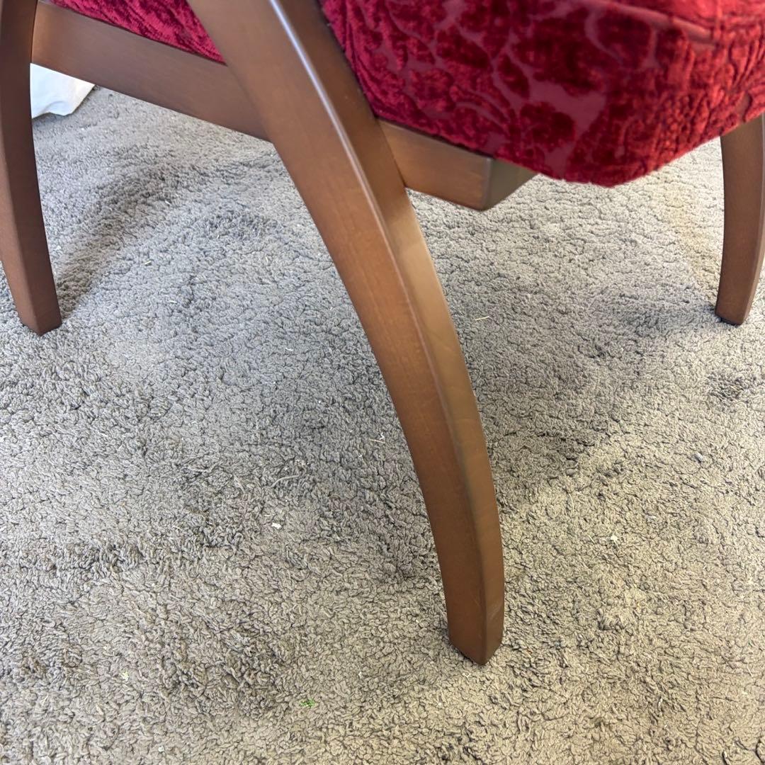 21⭕️展示品　ポスチャーサポートチェア　PSC-IV　赤　腰痛対策　設置無料