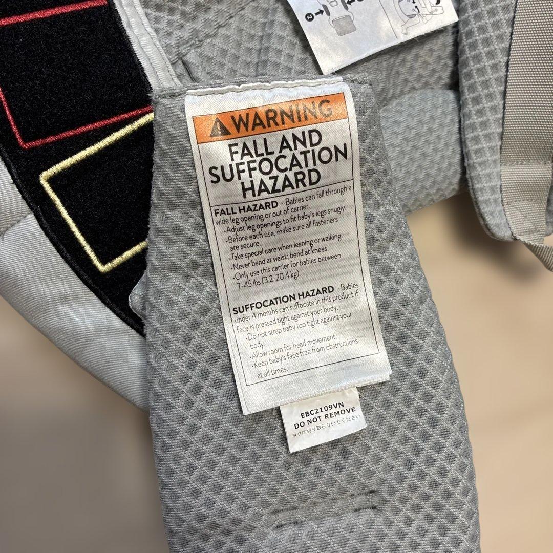 エルゴの抱っこひも　オムニブリーズ　パールグレー メッシュ ergo抱っこ紐