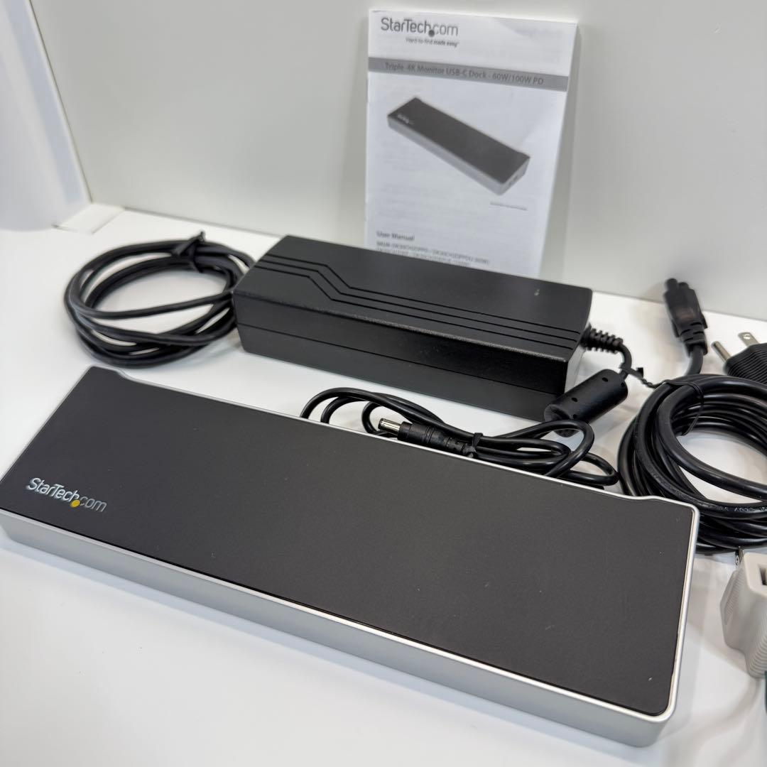 美品 StarTech ドッキングステーション DK30CH2DEP 付属品完備