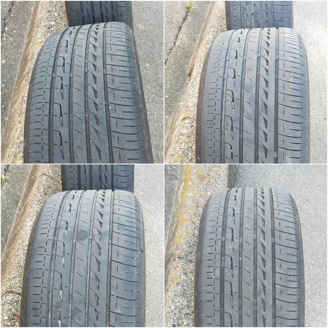 レガシィB4 (BN9) 純正ホイールとレグノGR-XⅡ4本セットのうち1／４