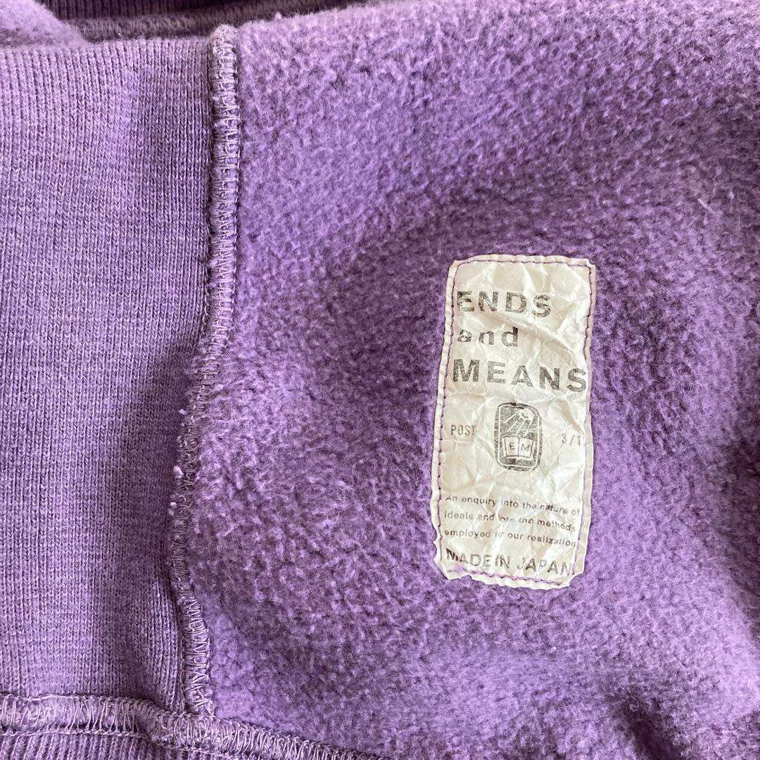 ih様　ENDS and MEANS フーディスウェット、コーデュロイパンツ