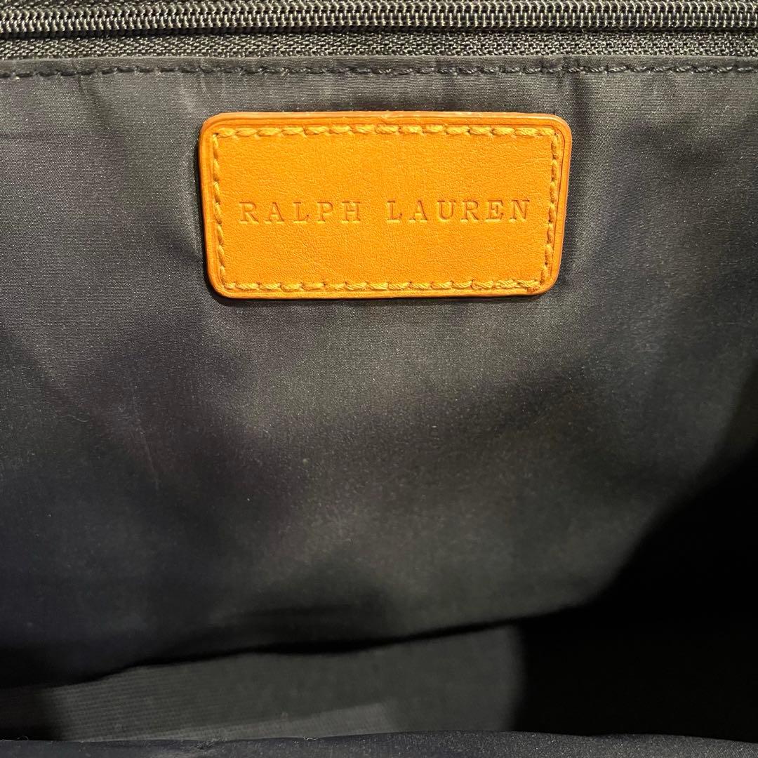 ✨美品✨RALPH LAUREN ラルフローレン トートバッグ キャンバス 刺繍
