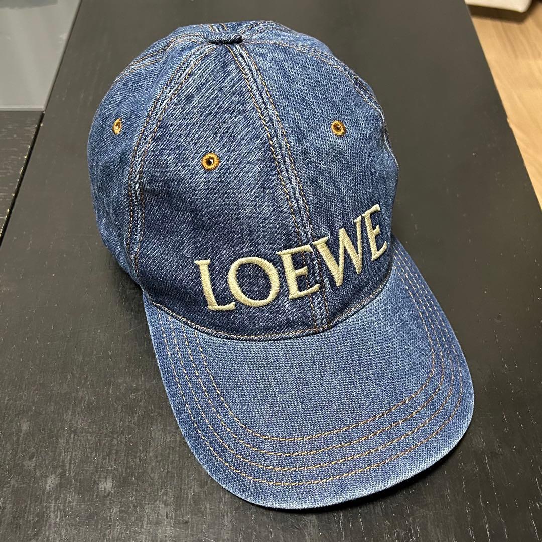 帽子 LOEWE Baseball Cap Denim