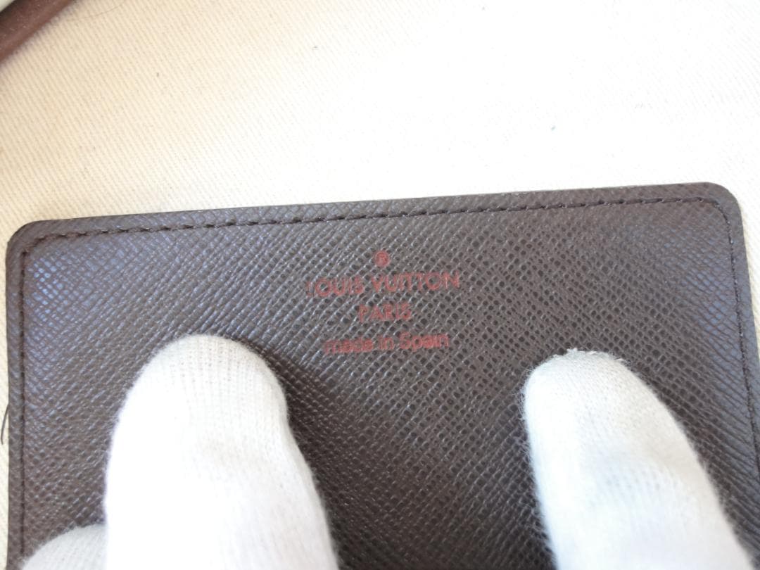 超美品☆ヴィトン ダミエ 【名刺入れ】【カードケース】おしゃれ☆W13