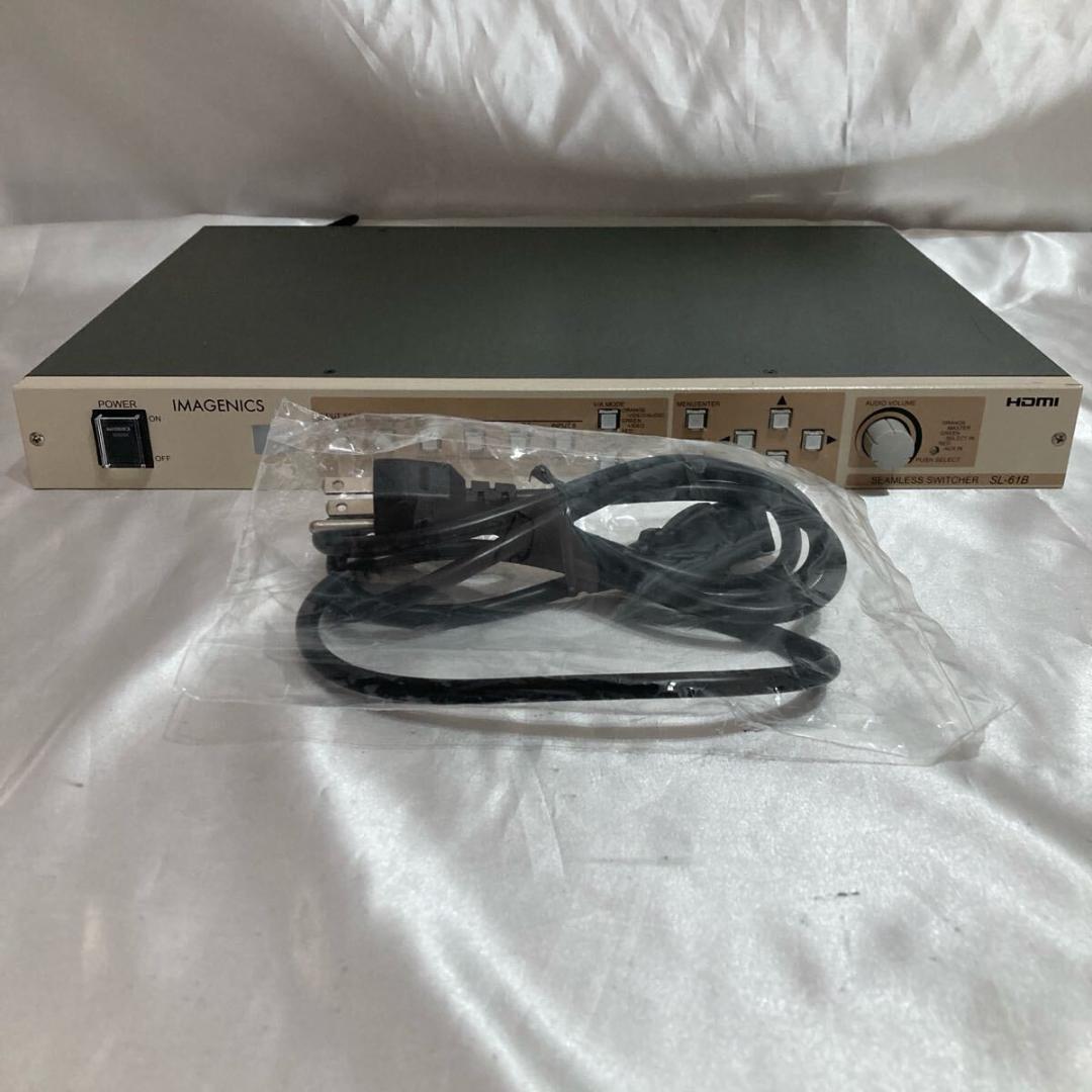 美品 シームレススイッチャー イメージニクス SL 61B マルチシグナル 映像