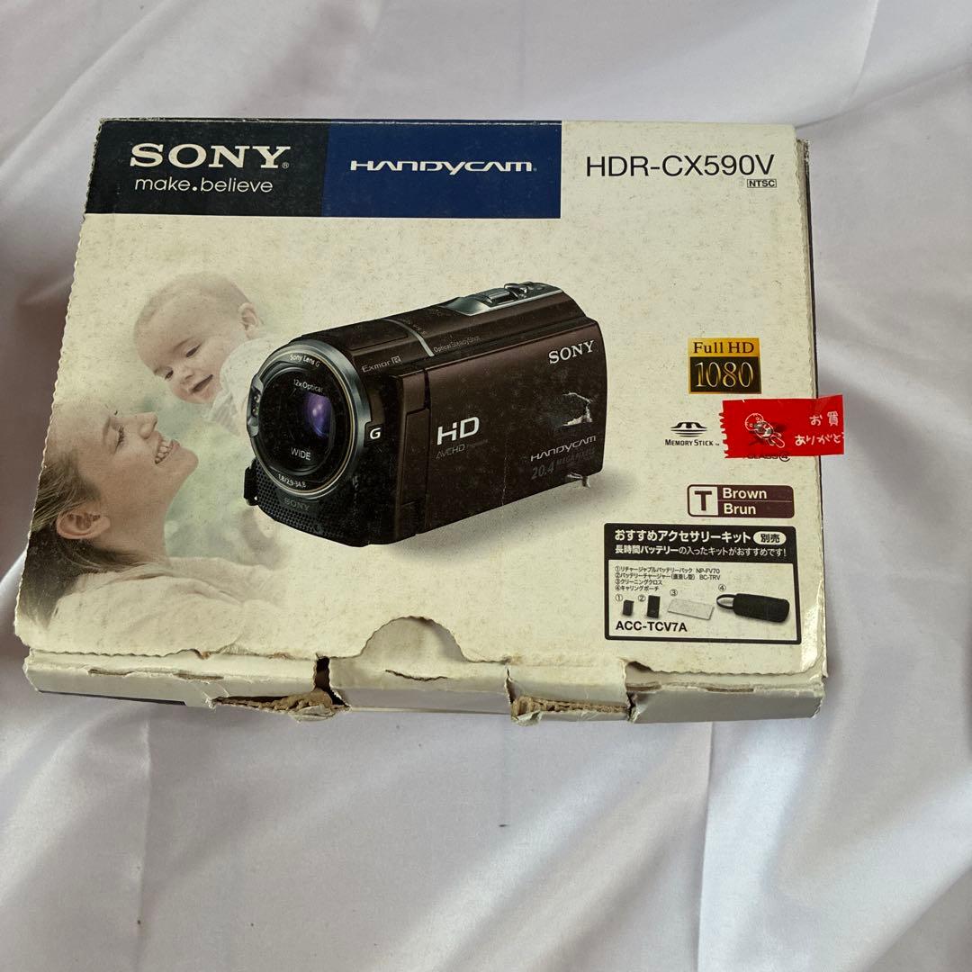SONY ハンディカム HDR-CX590V 本体 動作品