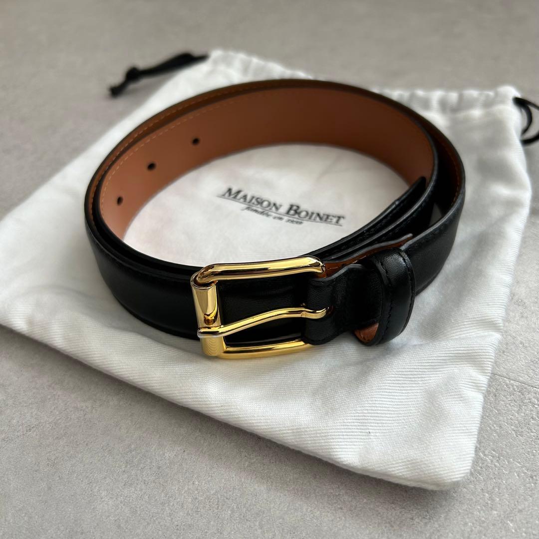 MAISON BOINET/メゾンボワネBELT IN NAPPA LEAT