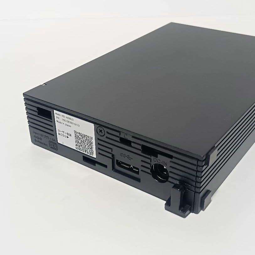 BUFFALO 外付けHDD 8TB HD-AD8U3 作動確認済み 美品