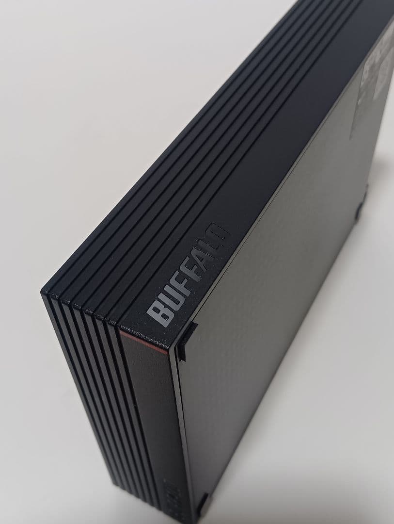 BUFFALO 外付けHDD 8TB HD-AD8U3 作動確認済み 美品
