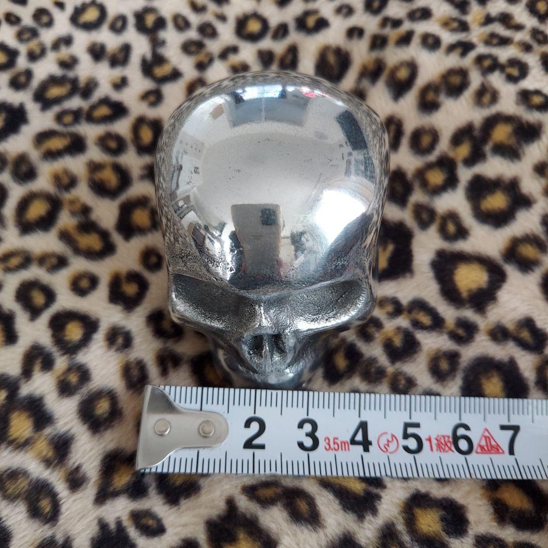 【激レア】アルミキャスト スカル シフトノブ ビンテージ ジョッキーシフト