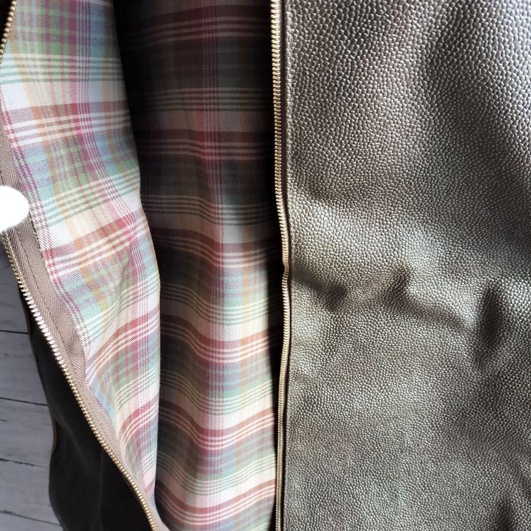 Mulberry マルベリー ガーメント スーツケース シボ革