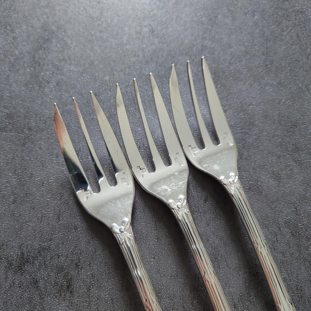 クリストフル リュバン ケーキフォーク 3点