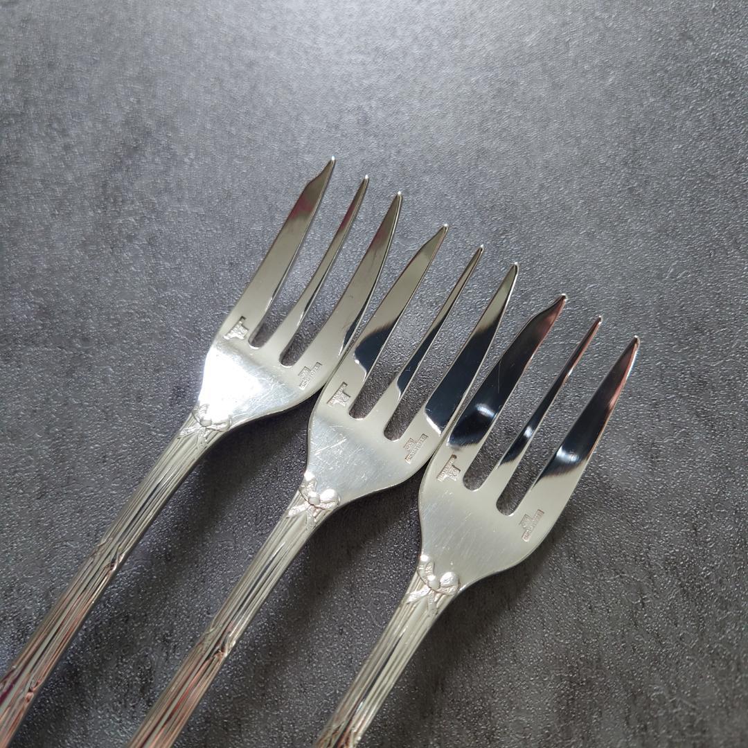 クリストフル リュバン ケーキフォーク 3点