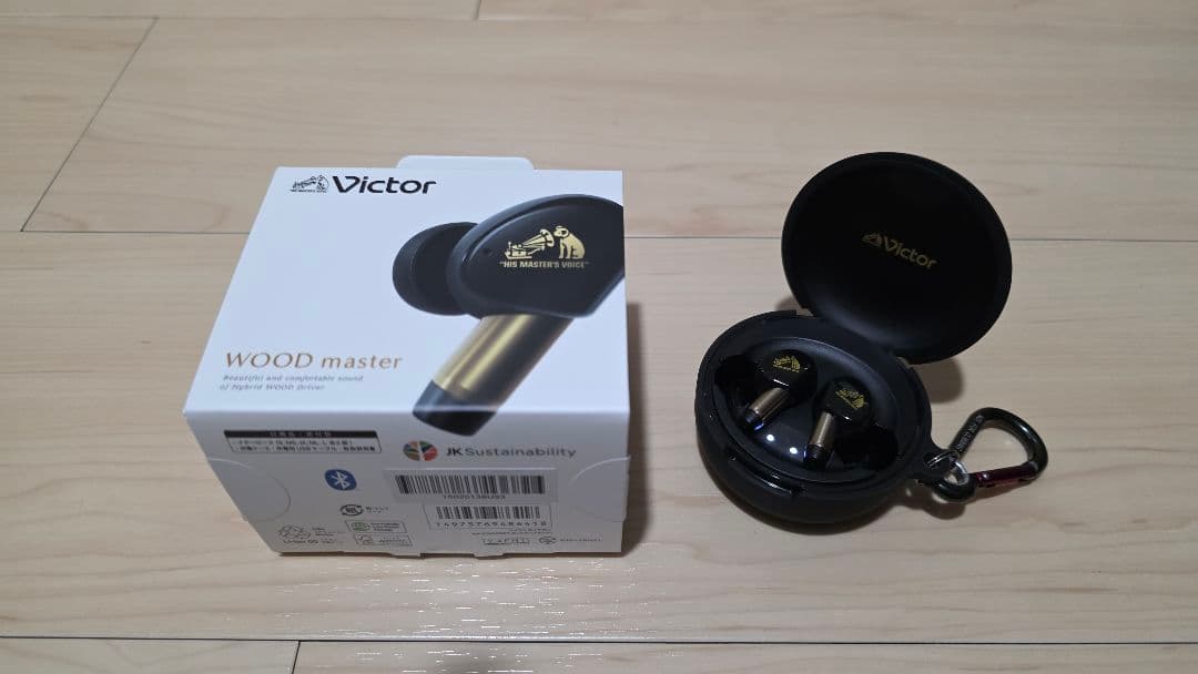 Victor WOOD master ワイヤレスイヤホン