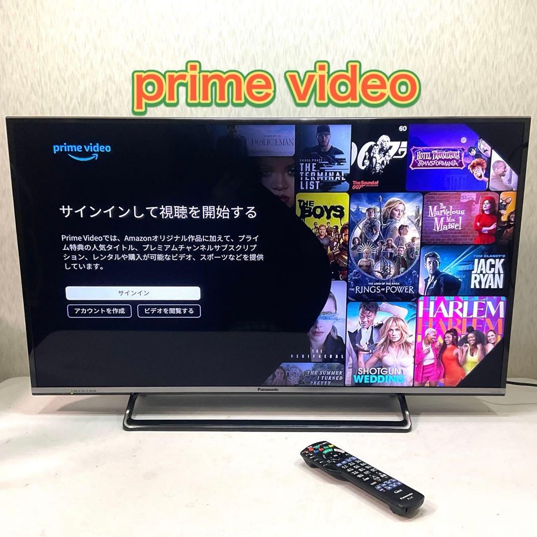 4K パナソニック 40型 液晶テレビ TH-40CX700 動画アプリ対応