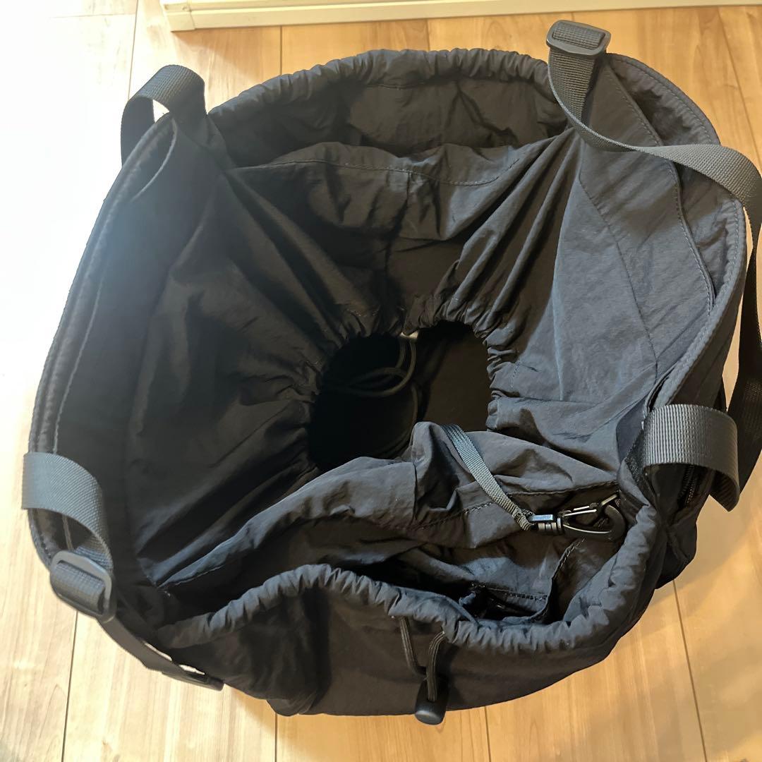 ソルプレーサ　マザーズバック　ブラックMサイズ