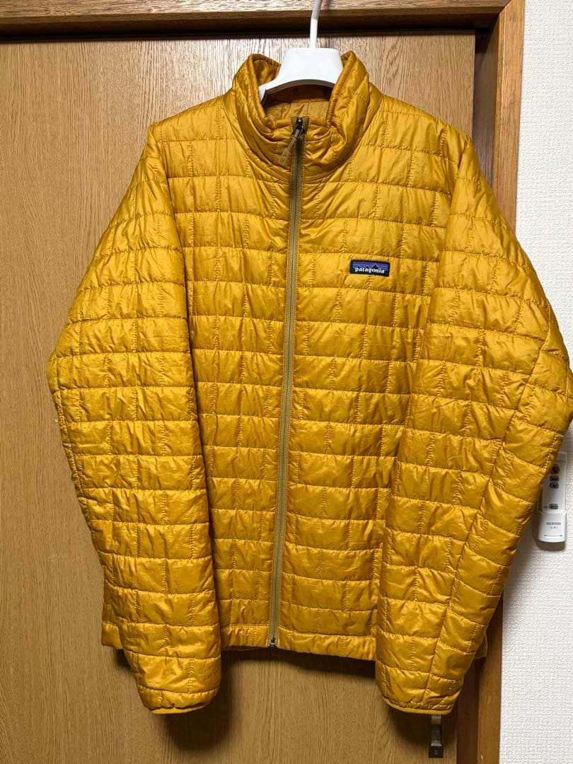 patagonia パタゴニア　ナノパフジャケット　イエロー ダウンジャケット